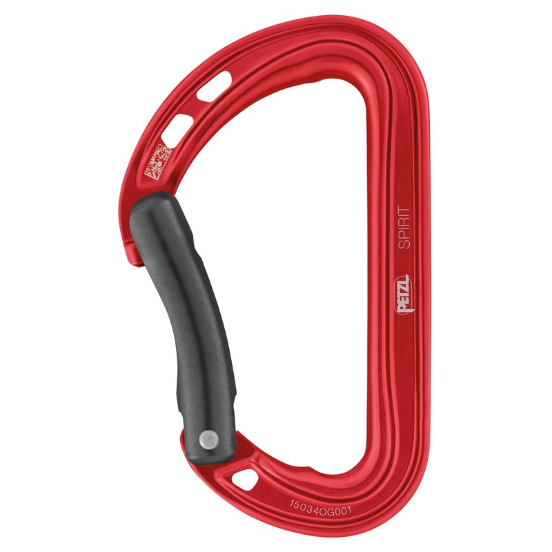 Spirit Carabiner Red|Red|BENT_GATE