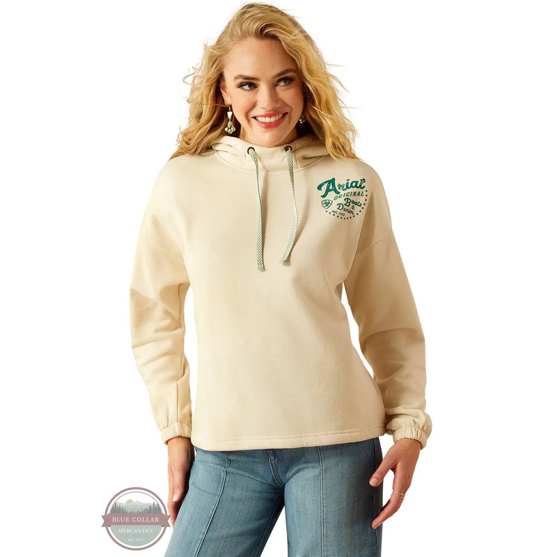Wms Essential Hoodie – Summer Sand