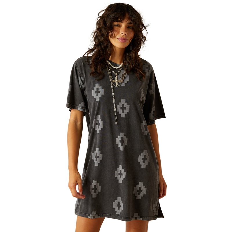 Wms Isela Tee Dress – Isela Southwest Prnt