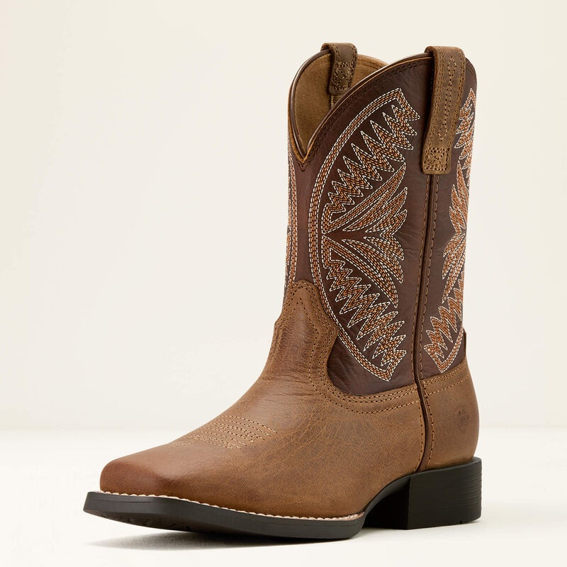 Yth Ruidoso Western Boot|Pearl|11|12|13|1|1.5|2|2.5|3|3.5|4|4.5|5|5.5|6