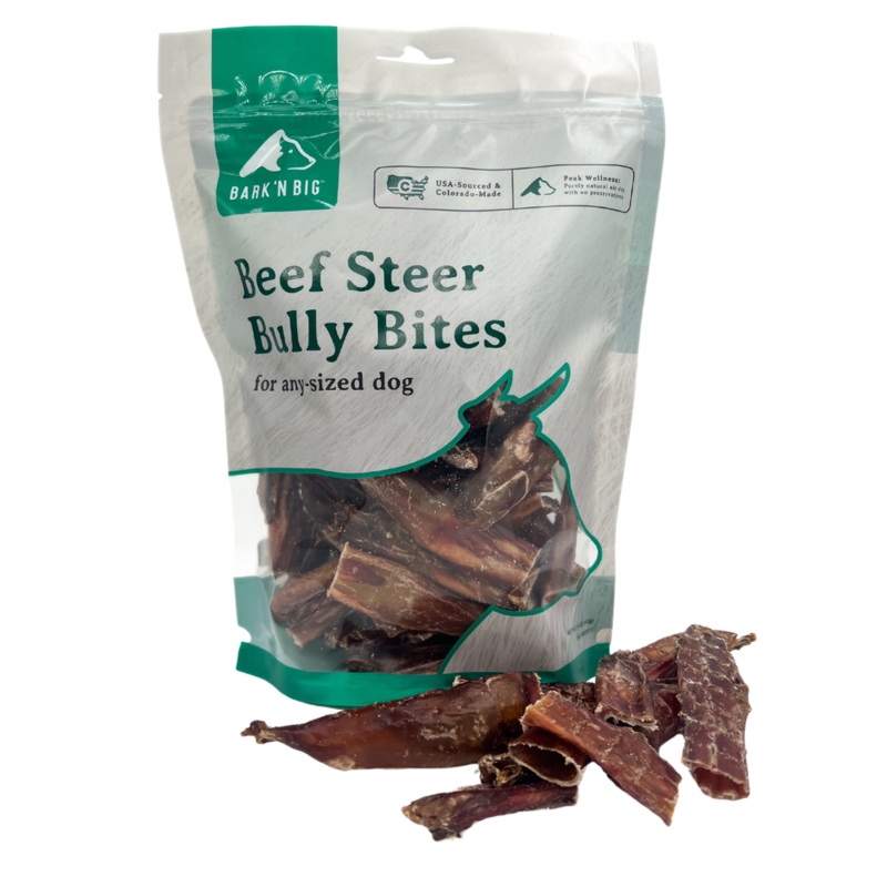 Beef Steer Bully Bites – 1lb|1LB