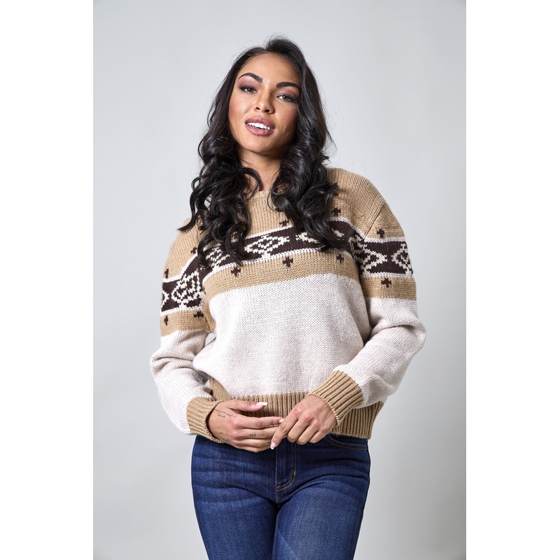 Chama Crew Sweater – Oatmeal|Oatmeal|S|M|L