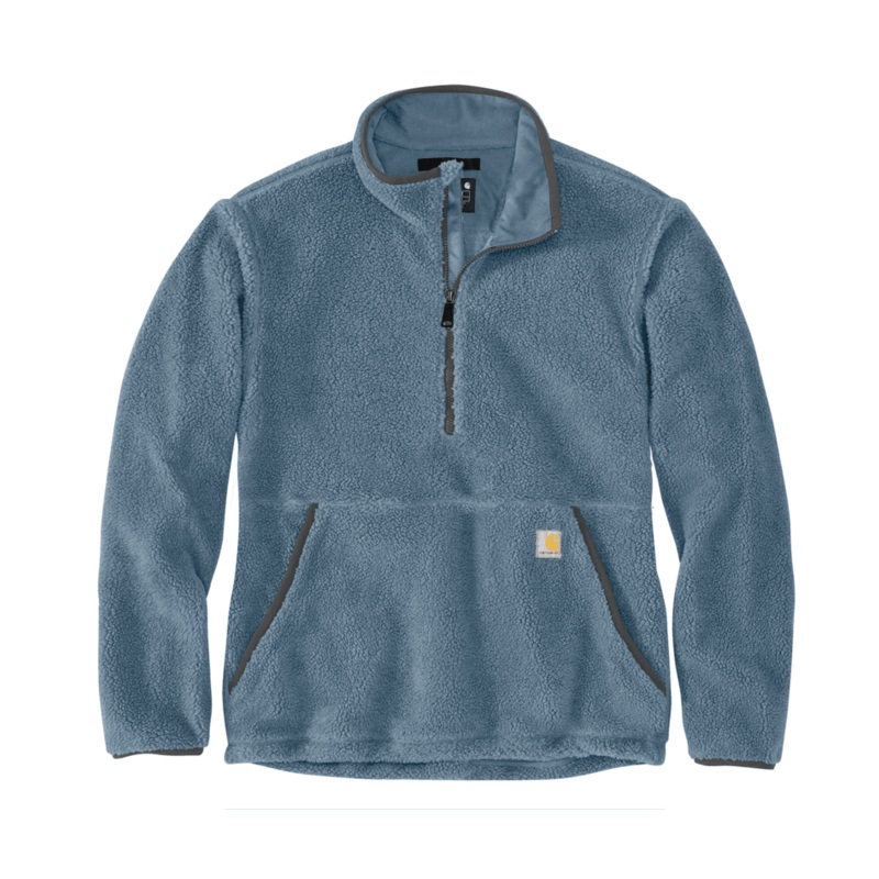 Loose Fit Fleece Pullover – 2 Warmer Rating – Thundercloud