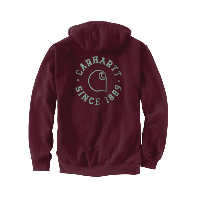 Loose Fit Midweight 1889 Graphic Sweatshirt – Port