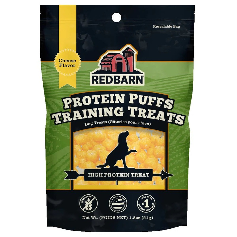 Protein Puffs Training Treats Cheese Flavor – 1.8oz