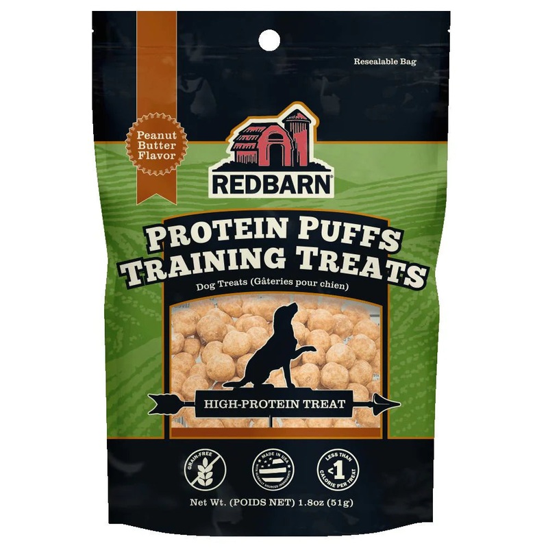 Protein Puffs Training Treats Peanut Butter Flavor – 1.8oz