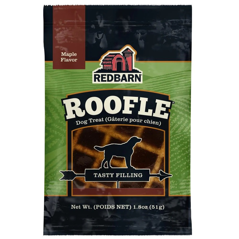 Rawhide Roofle Dog Treat – Maple Flavor