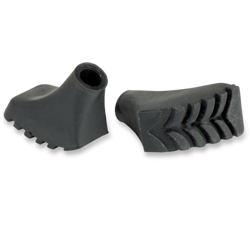 Trekking Pole Nordic Boot Tips – Black