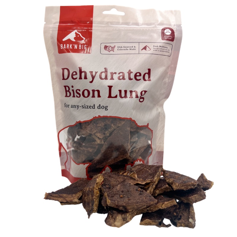Dehydrated Bison Lung – 5oz|5OZ