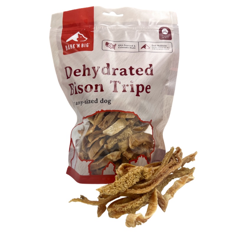 Dehydrated Bison Tripe – 10oz|10OZ