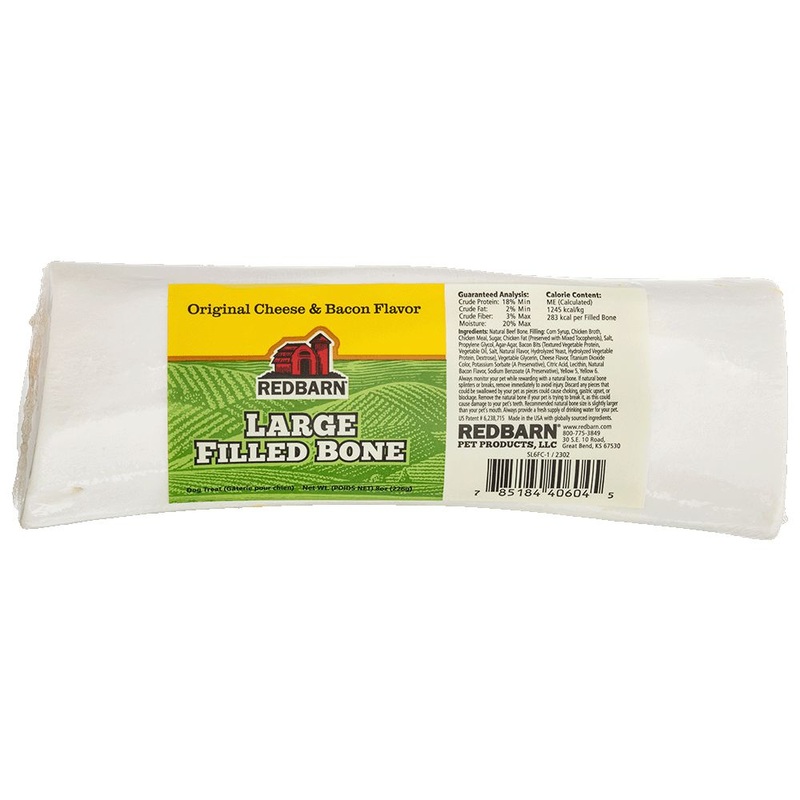 Filled Bone Cheese & Bacon Flavor – Large