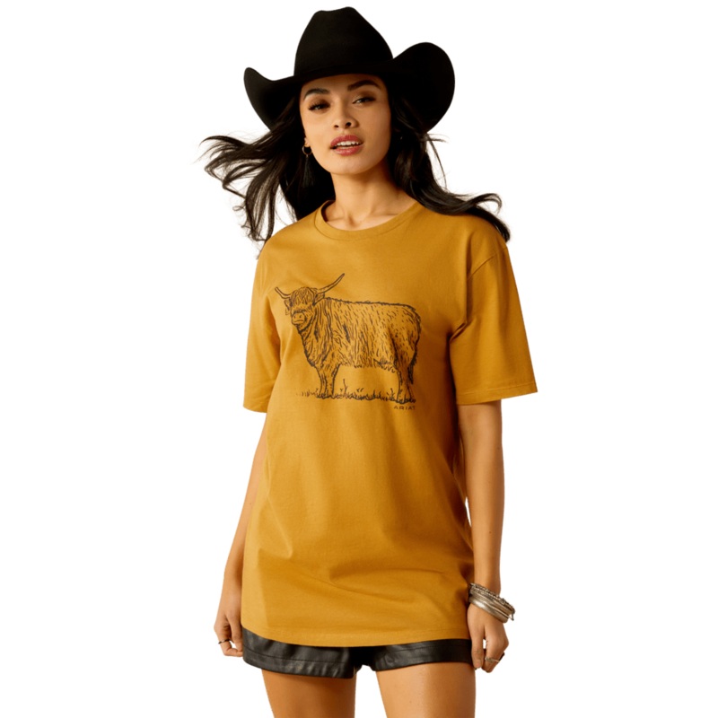 Highlander T-Shirt – Harvest Gold