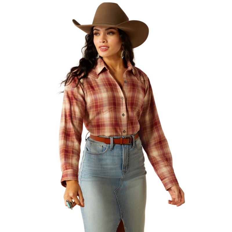 REAL Billie Jean Shirt – Nora Plaid