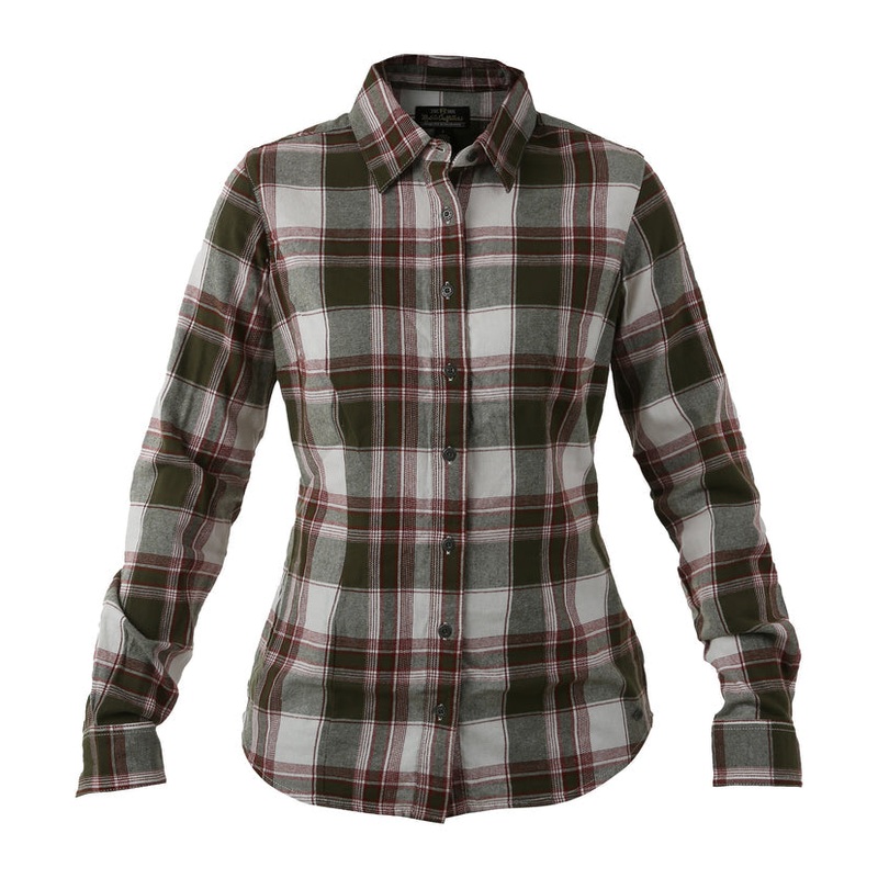 Women’s Flannel Shirt – Olive|Olive|S|M|L|XL|XXL