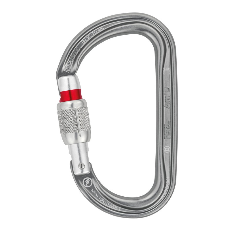 Am`d Screw Lock Carabiner Black