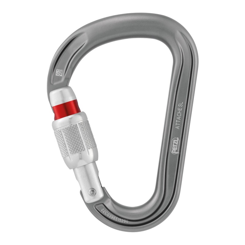 Attache Screw-lock H-frame Carabiner