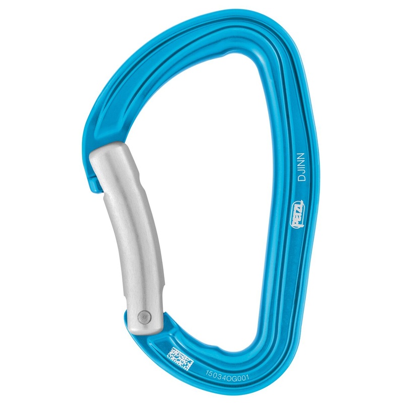 Djinn Bent Gate Carabiner Blue