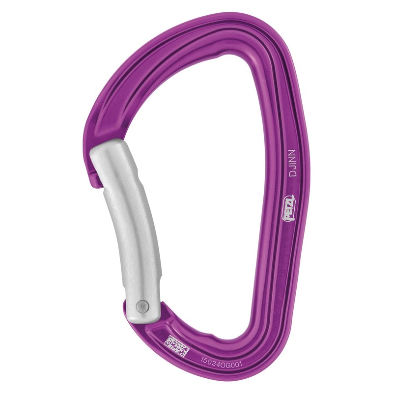 Djinn Bent Gate Carabiner Purple