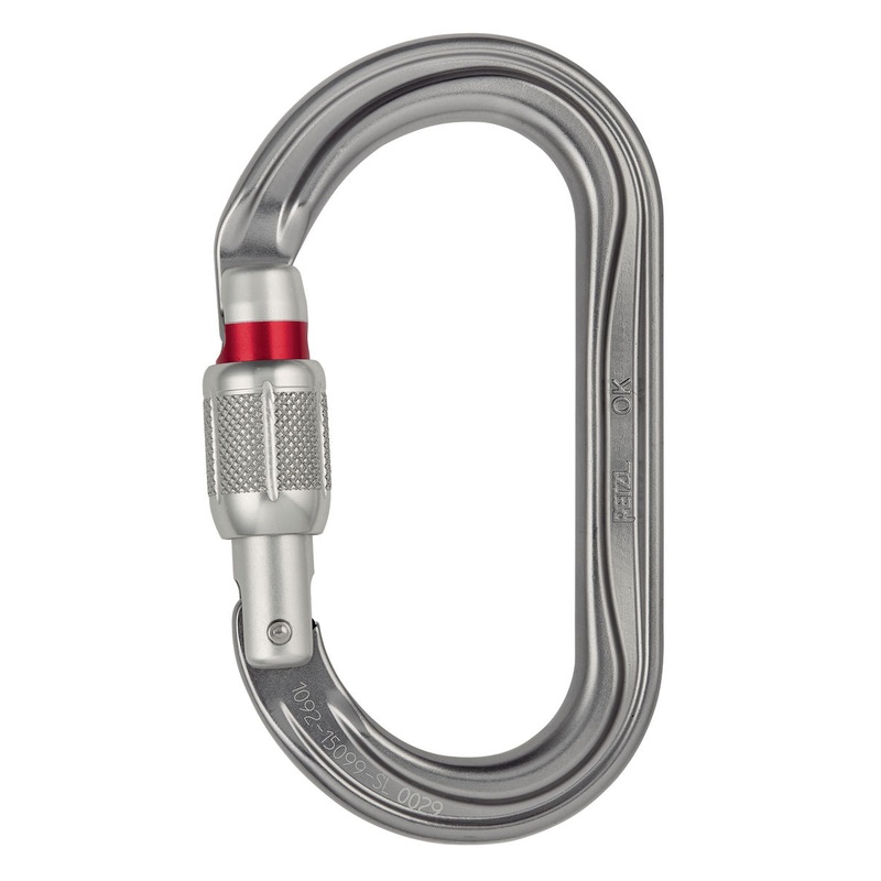 Ok Screw-lock Oval H-frame Carabiner
