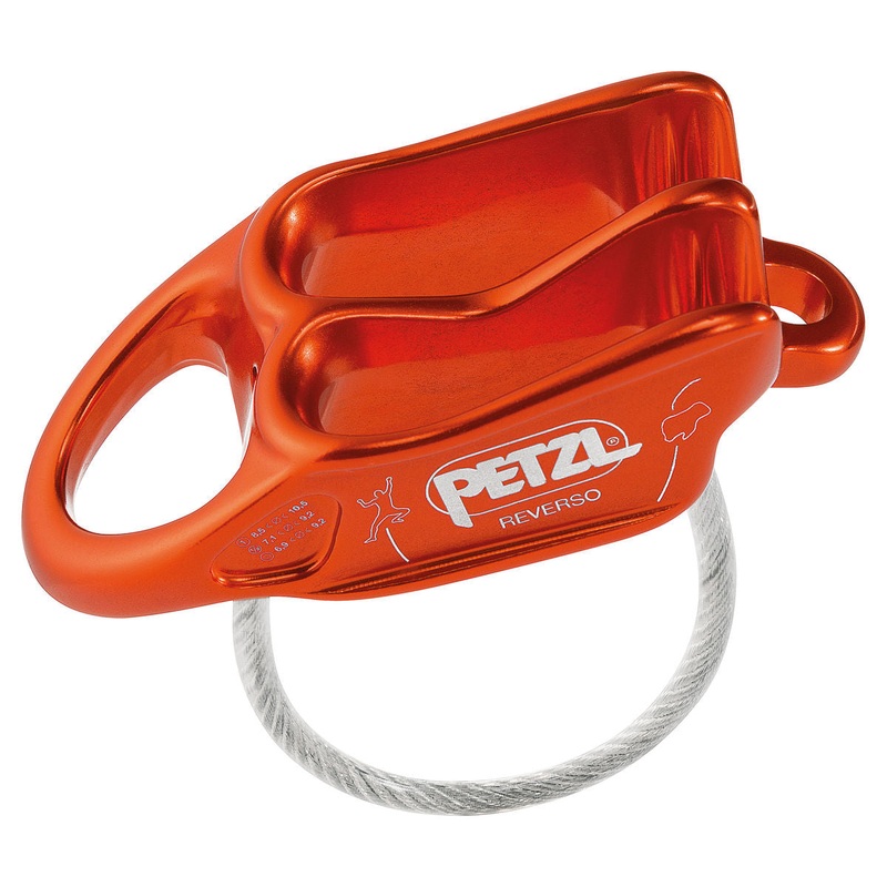 Reverso Belay/rappel Device Red/orange