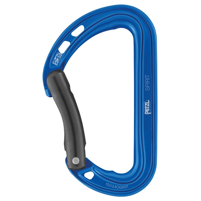Spirit Carabiner Gray|Gray|STRAIGHT_GATE|BENT_GATE