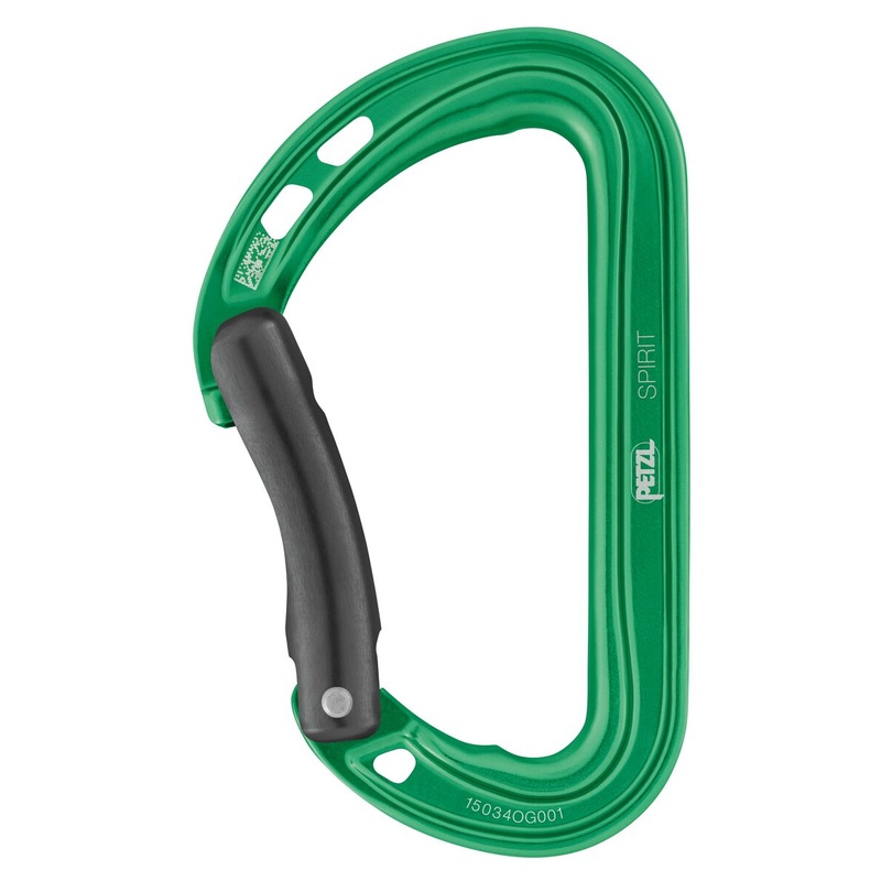 Spirit Carabiner Green|Green|BENT_GATE
