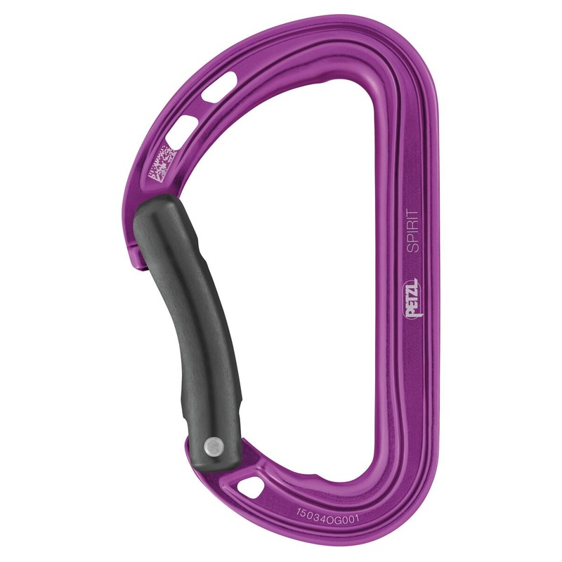 Spirit Carabiner Violet|Violet|BENT_GATE
