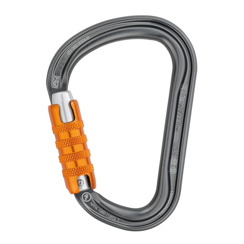 William Screw Lock H Frame Carabiner