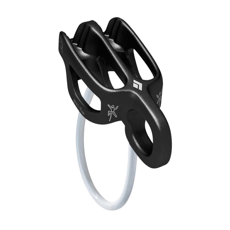 Atc Guide Belay Black|Black