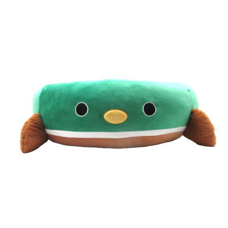 Avery the Duck Plush Bolster Pet Bed – Medium / Large