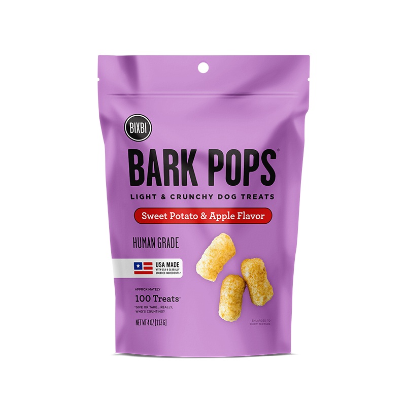 Bark Pops for Dogs – Sweet Potato & Apple Recipe – 4oz