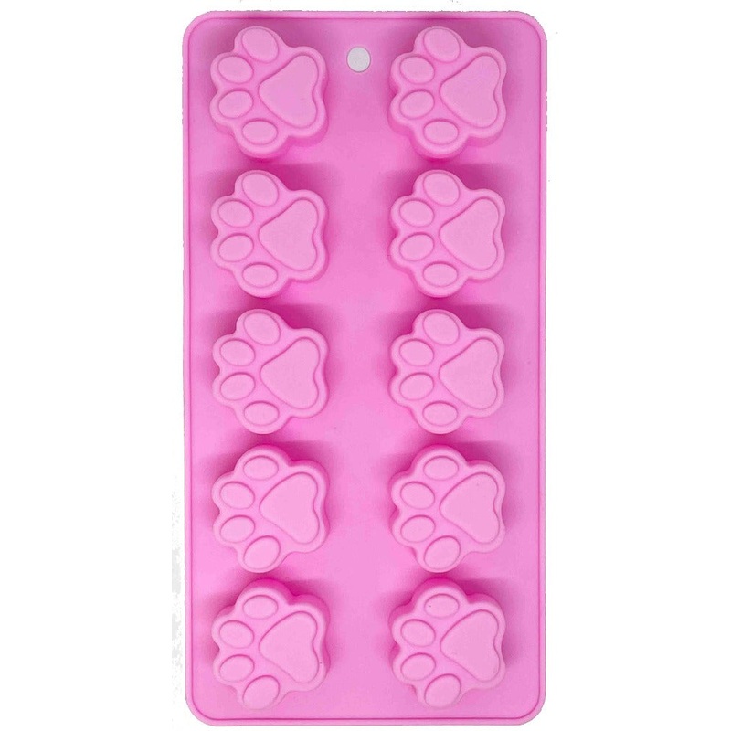 Dogtastic Jelly Shots Silicone Mold – Paw Shape