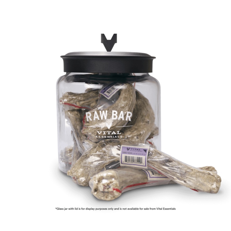 Freeze Dried Raw Bar Turkey Necks – 1ct.
