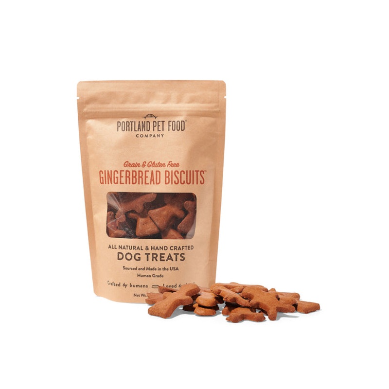 Grain & Gluten-Free Gingerbread Biscuits Dog Treats – 5oz