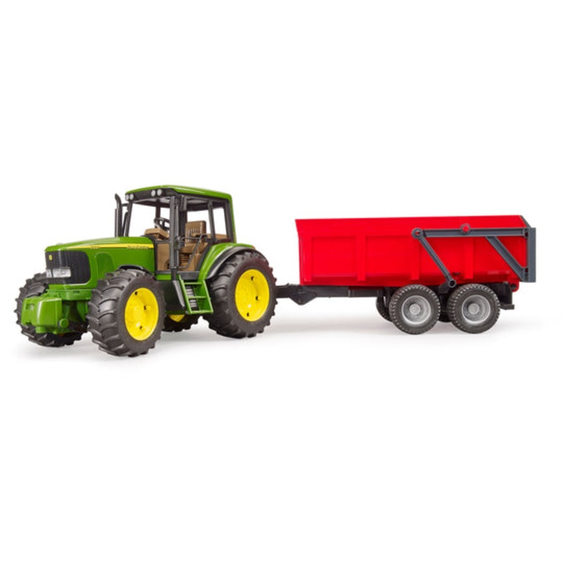 John Deere 6920 With Tipping Trailer