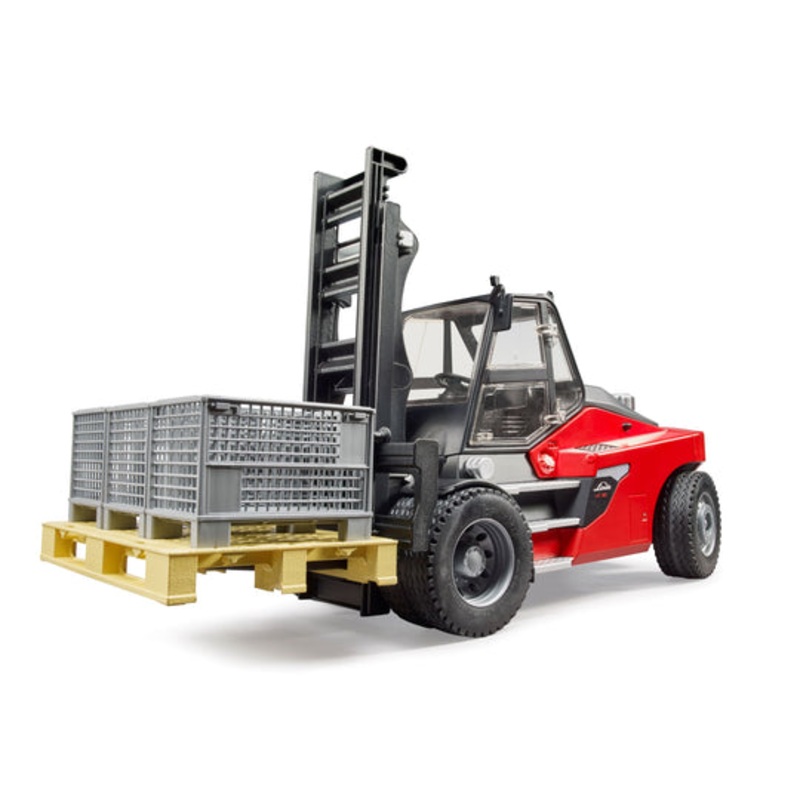 Linde Ht160d Stacker With Pallet And 3 Pallet Cages