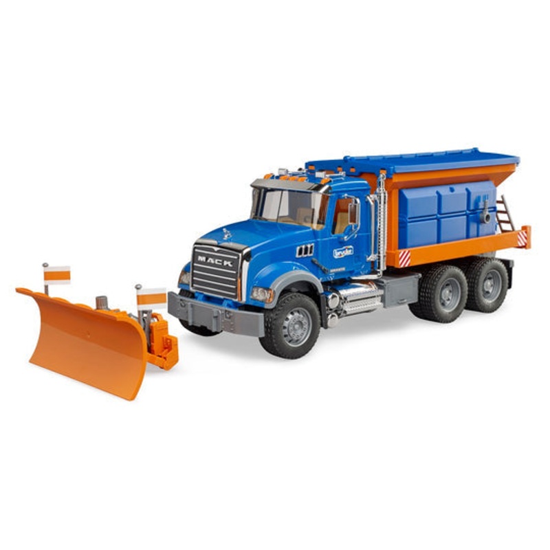Mack Granite Winter Service With Snow Plough