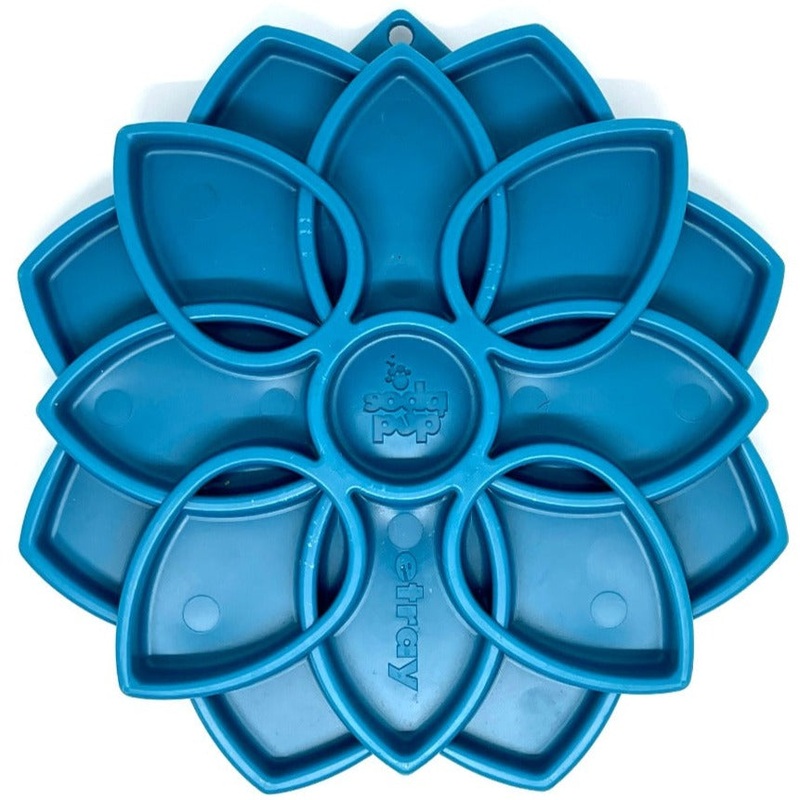 Mandala Design Enrichment Tray – Blue