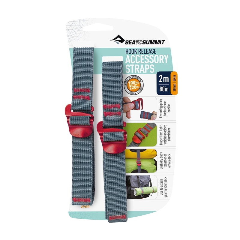 Accessory Strap W/ Hook Release 3/4inx80in