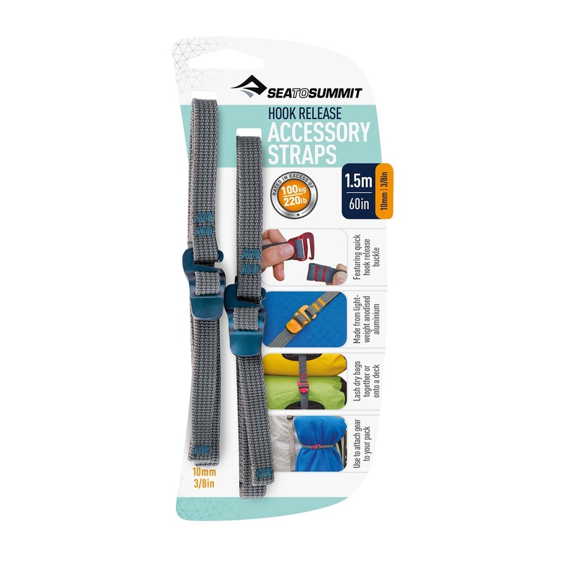 Accessory Strap W/ Hook Release 3/8inx60in