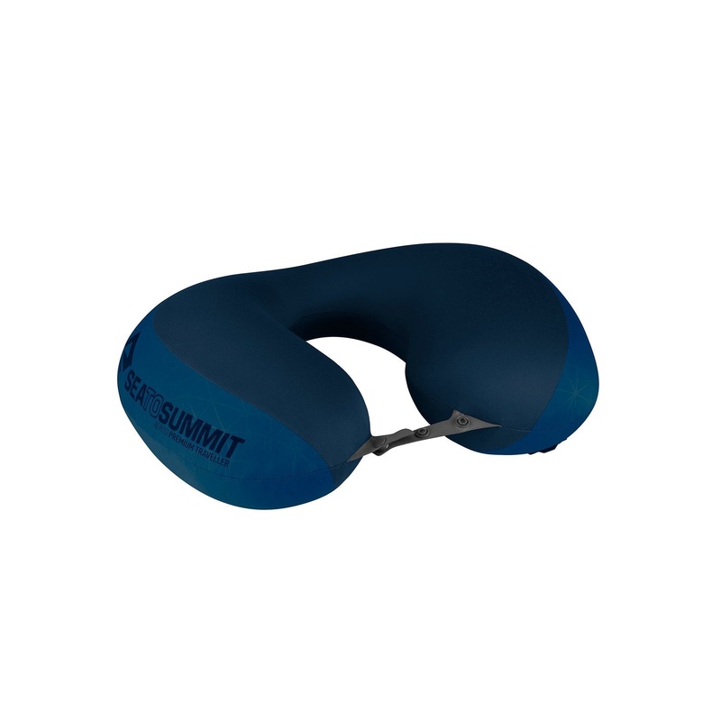 Aeros Premium Traveller Pillow Navy Blue