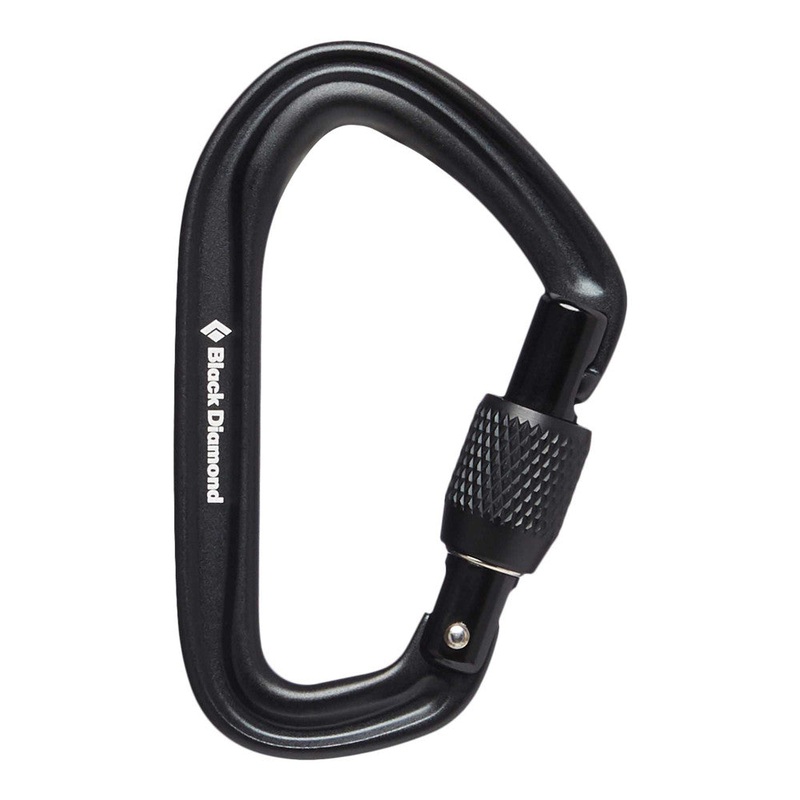 Hotforge Straight Gate Carabiner Black