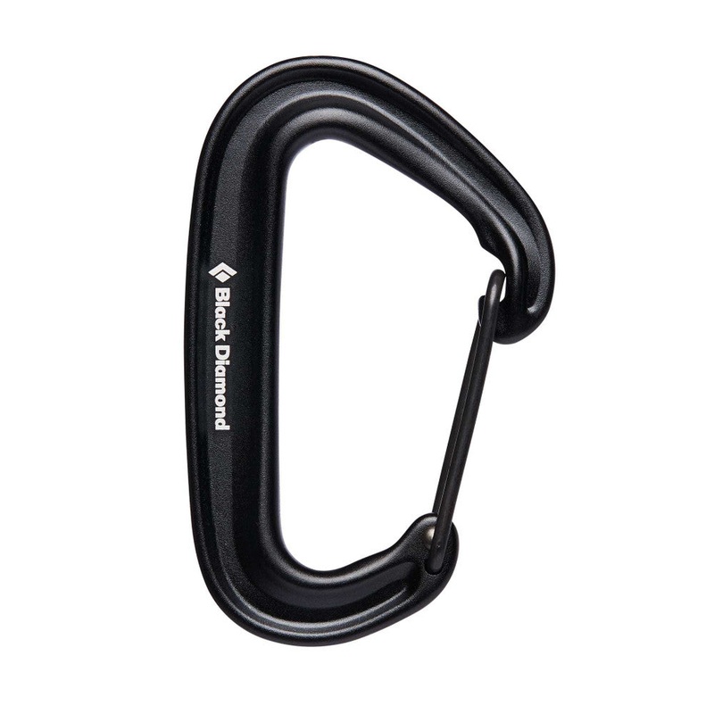 Miniwire Carabiner Black|Black