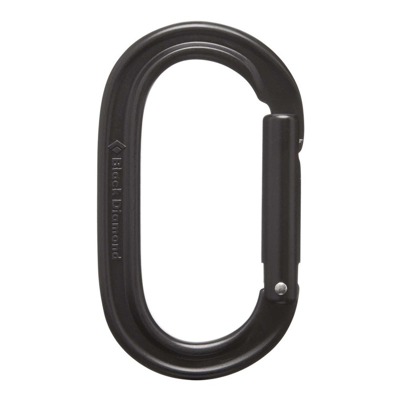 Oval Carabiner Black|Black