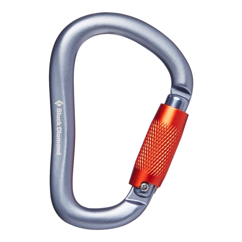 Rocklock Twistlock Carabiner Gray