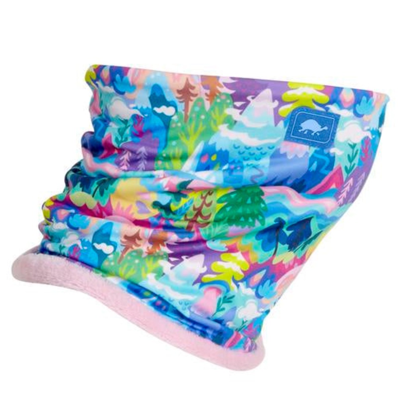 Kids’ Comfort Shell Neck Warmer Lined with Comfort Plush – Candy Mountain
