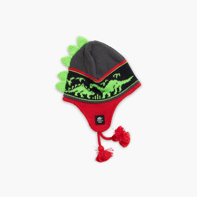 Kids’ Dr. Dino Earflap – Red|Red|One-Size