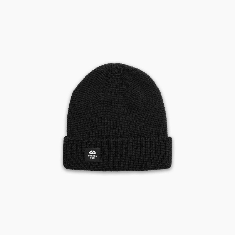 Merino Wool Homer Watch Cap – Black