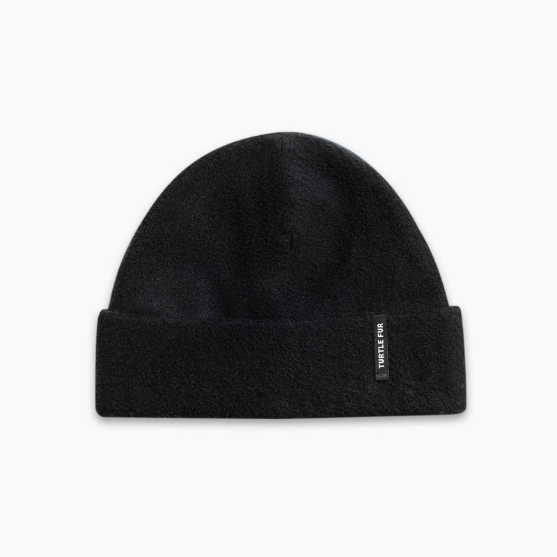 Original Turtle Fur Fleece The Hat – Black