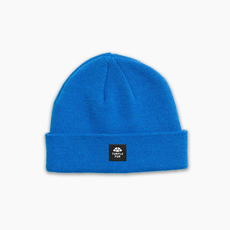 Pathfinder Knit Cuff Beanie – Blue